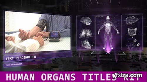 Videohive Human Organs Titles Kit 45504697