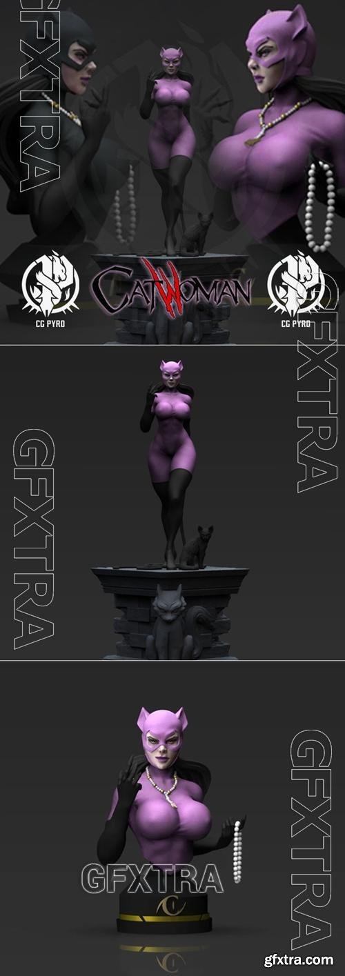 Catwoman from Batman &ndash; 3D Print Model