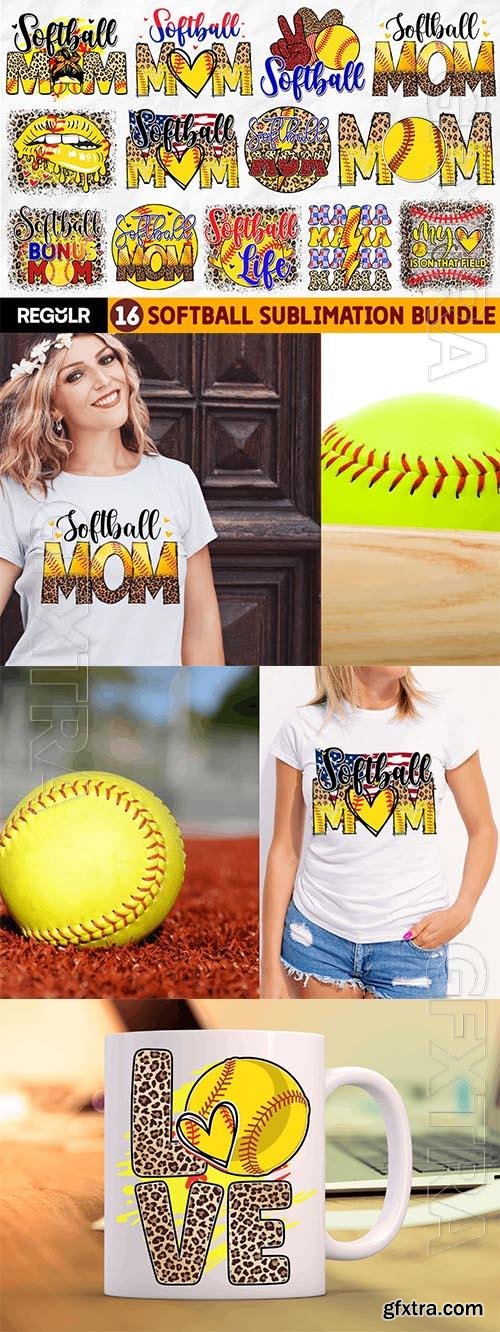 Softball bundle design elements