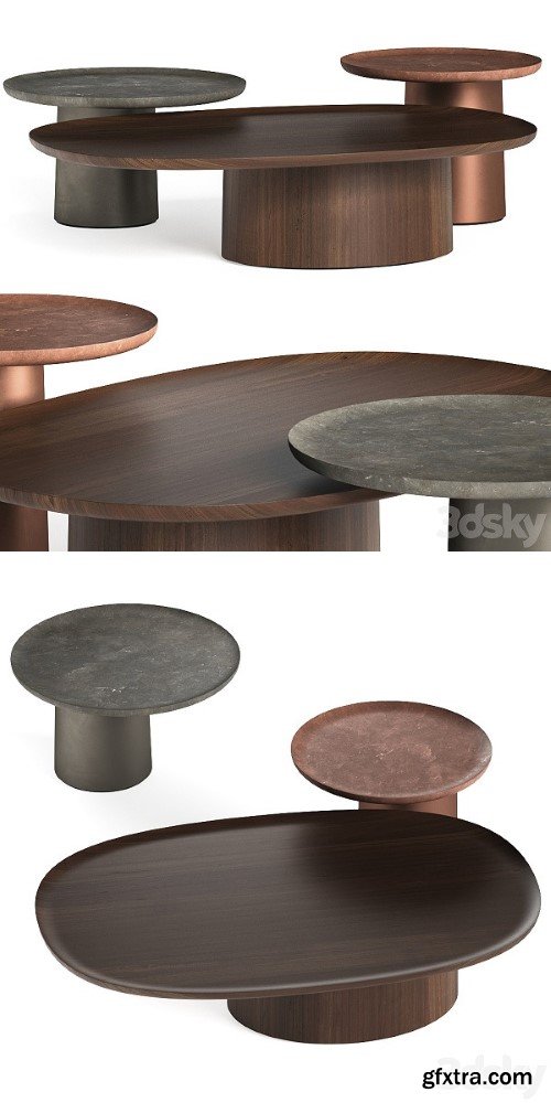 Molteni & C Louisa Coffee & Side Tables