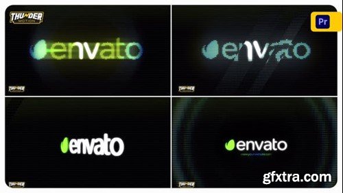 Videohive Digital Wave Logo Reveal 45481860