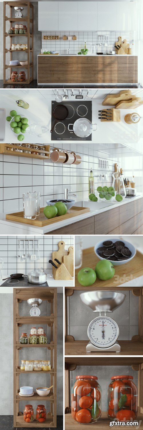 IKEA VOKSTORP with decor