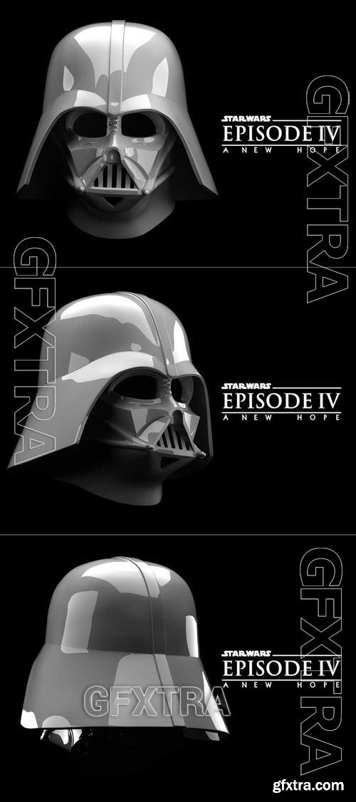 Darth Vader Helmet A New Hope Episode Iv 3d Print Model Gfxtra