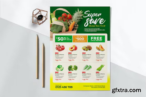 Sale Supermarket Flyer