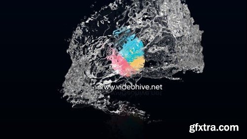 Videohive Water Swirl Logo reveal 45057115