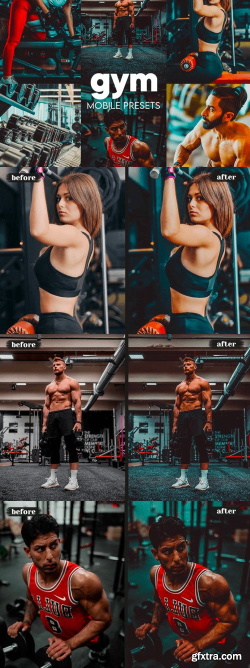 Gym Lightroom Presets