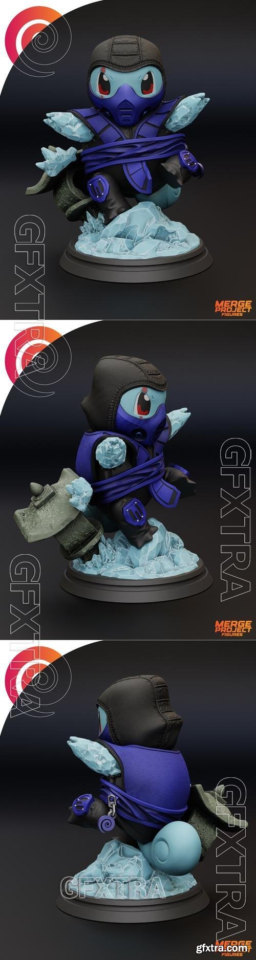 Squirtle &ndash; 3D Print Model