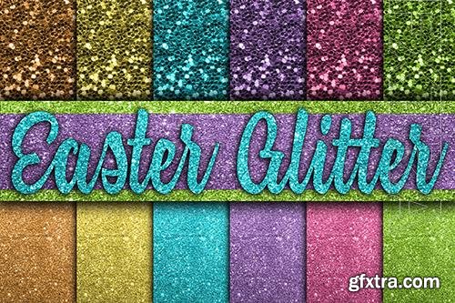 Easter Glitter Digital Papers