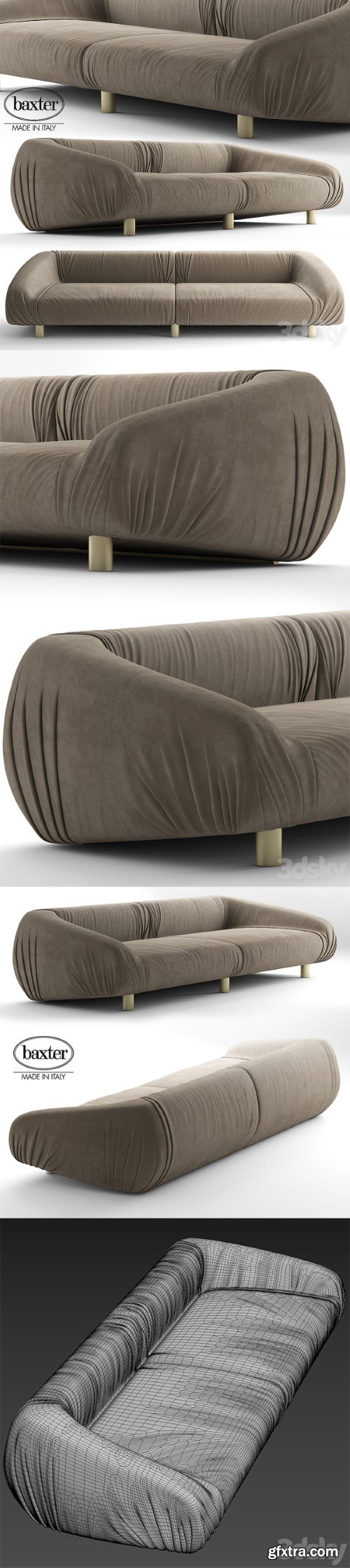 baxter fold sofa