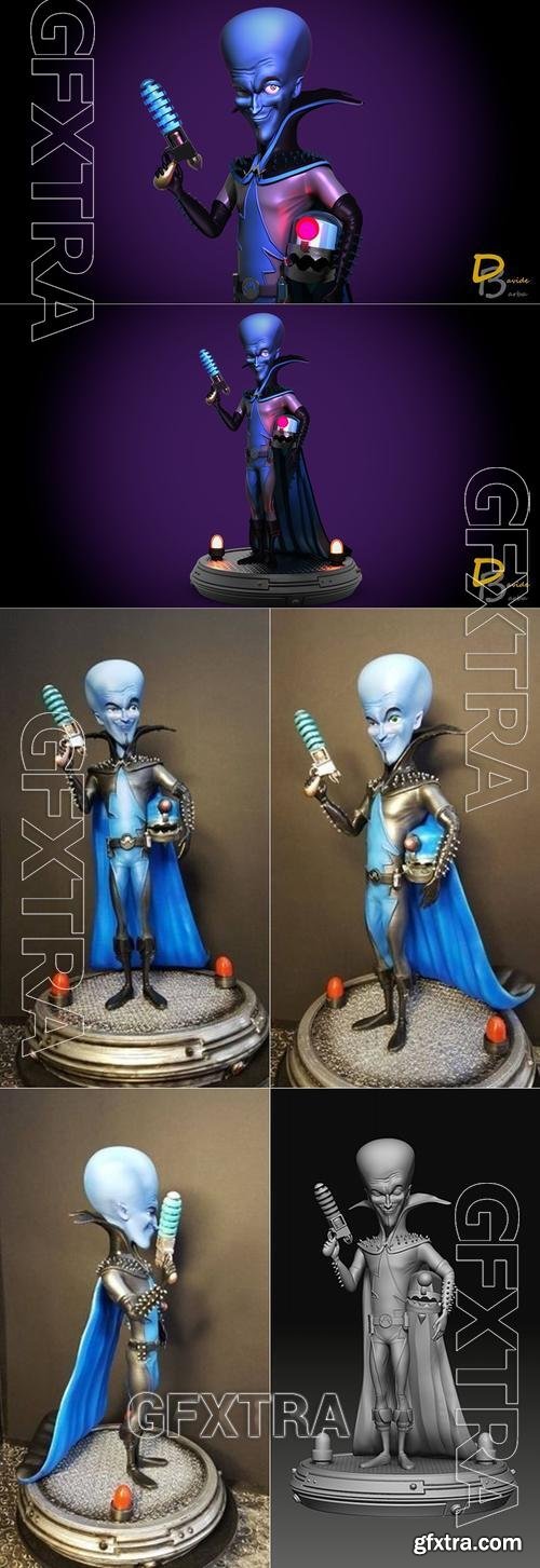 Megamind &ndash; 3D Print Model