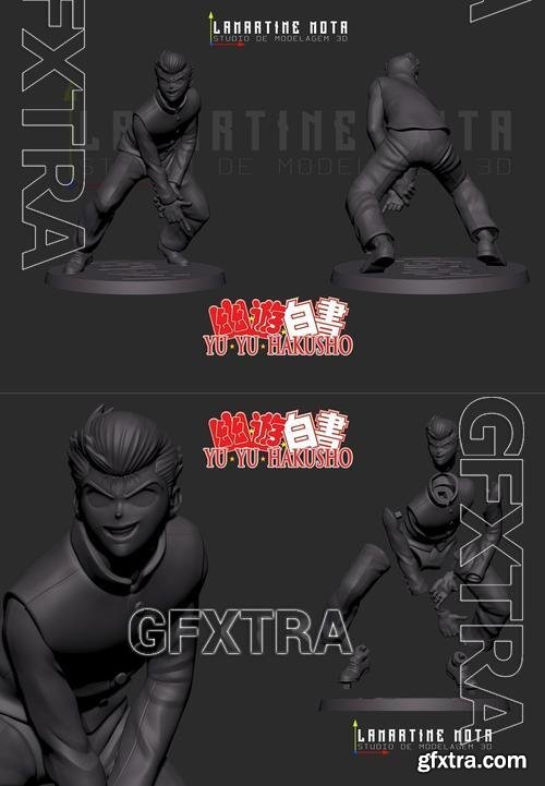 Yusuke Yu Yu Hakusho &ndash; 3D Print Model