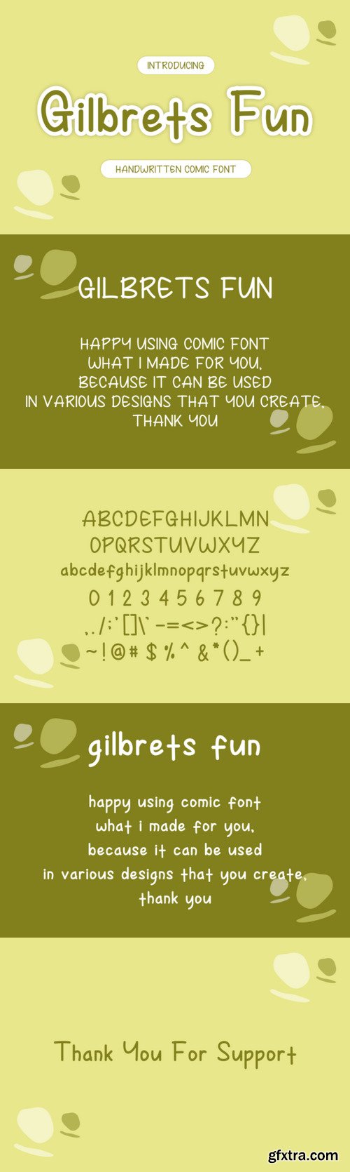 Gilbretsfun Font