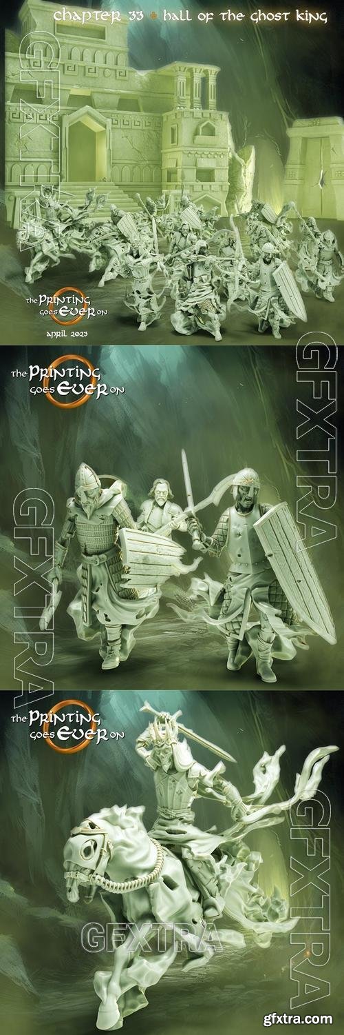 The Printing Goes Ever On - Chapter 33 - Hall of the Ghost King &ndash; 3D Print Model