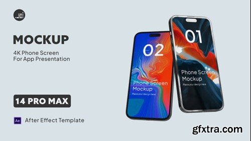 Videohive Phone Screen Mockup - App Promo 45479280