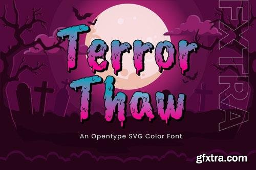 Terror Thaw font