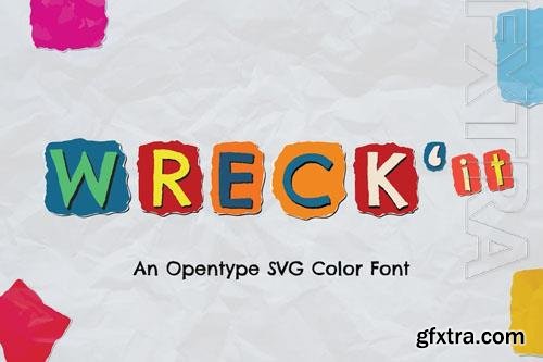 Wreck'it font