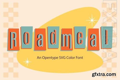 Roadmeal font