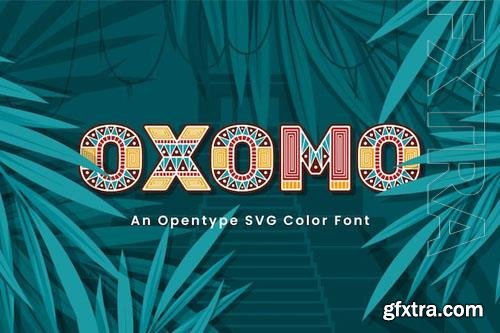 Oxomo font