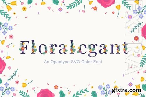 Floralegant font