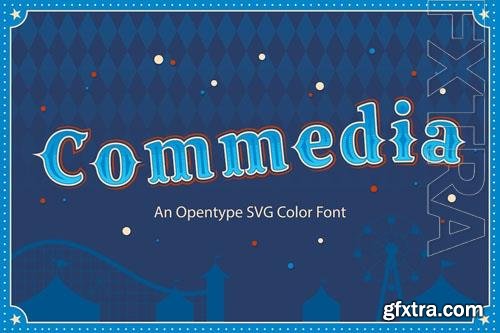 Commedia font