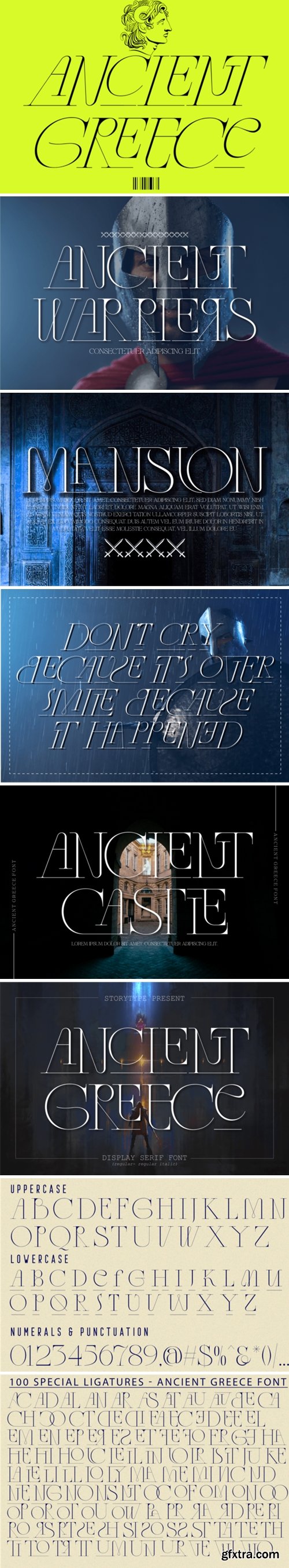 Ancient Greece Font