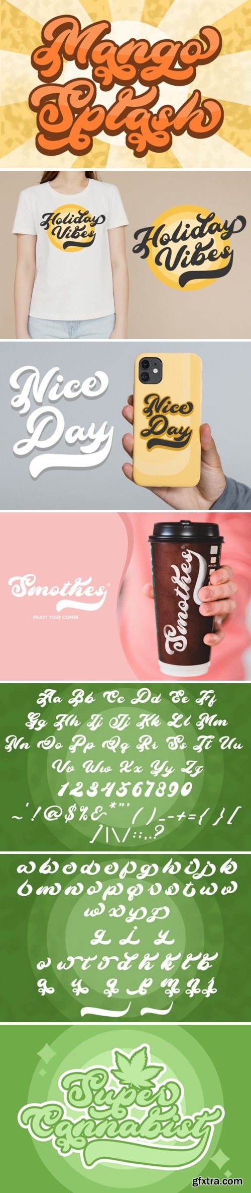 Mango Splash Font