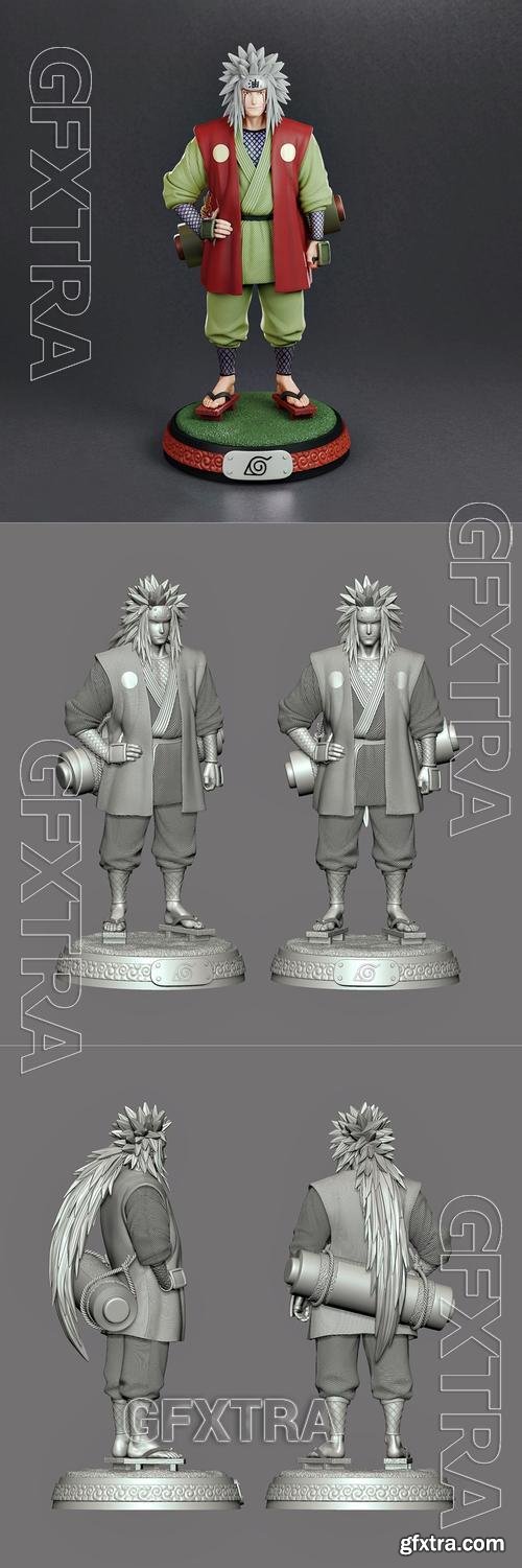 Jiraiya Naruto &ndash; 3D Print Model