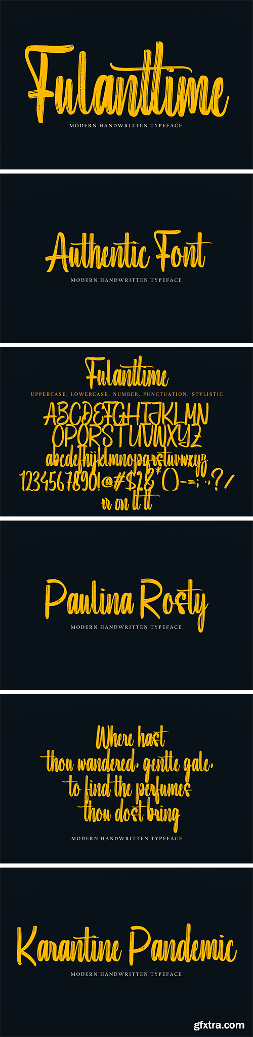 Fulanttime Typeface