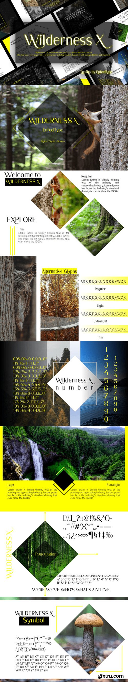 Wilderness X Font