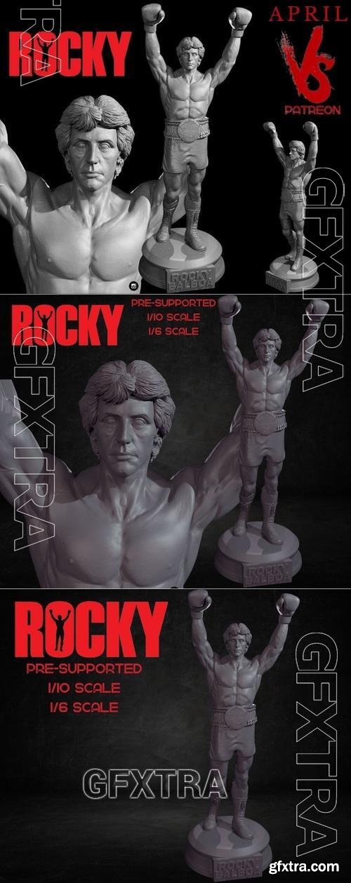 Rocky Balboa &ndash; 3D Print Model