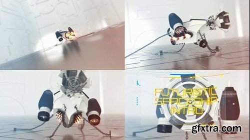 Videohive Futuristic Spaceship Intro 45629832