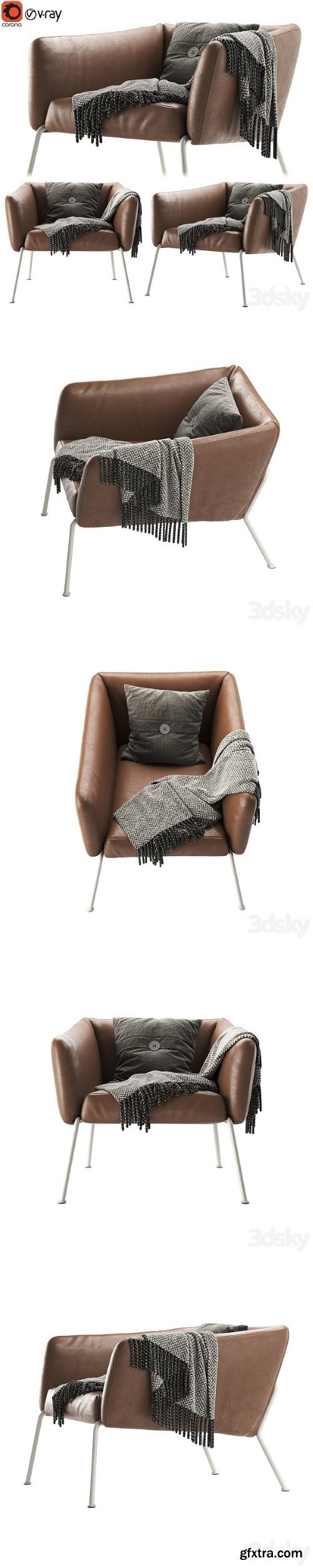 Nikos Low Armchair