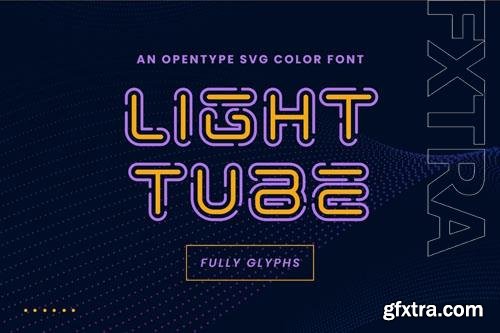 Light Tube font