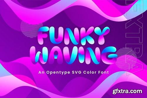 Funky Waving font