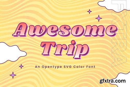 Awesome Trip font