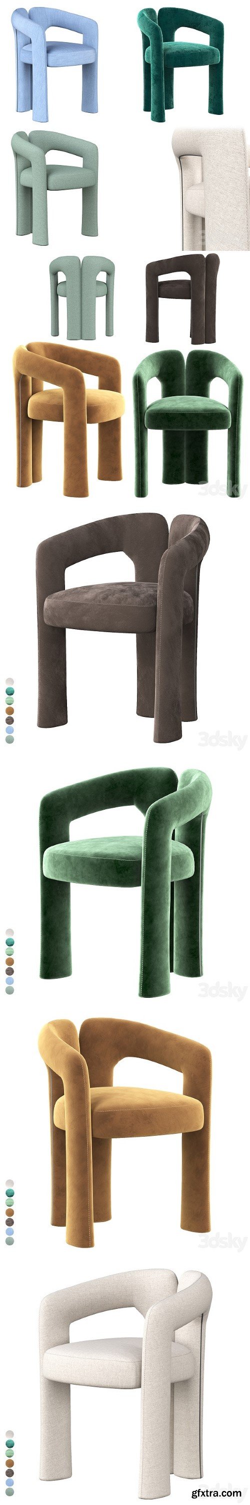 Dudet Chair by Cassina