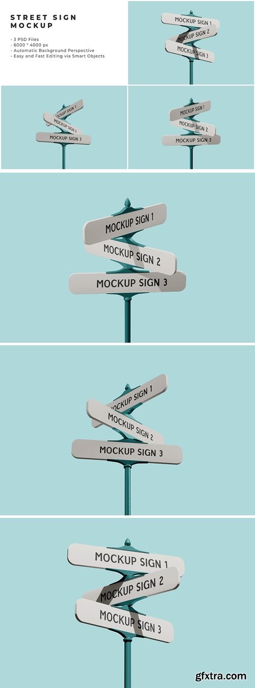 Street Sign Mockups ACTWLE3