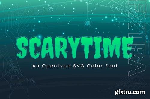 Scarytime font