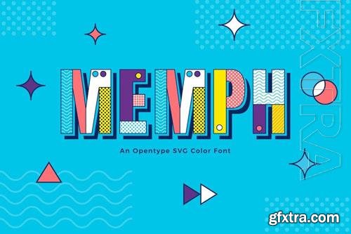 Memph font