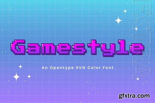 Gamestyle font