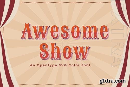 Awesome Show font