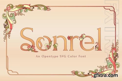 Sonrel font