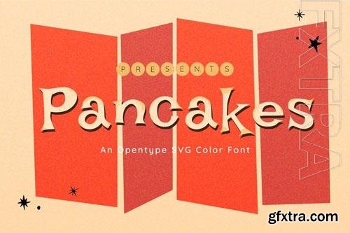 Pancakes font