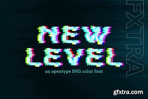 New Level font