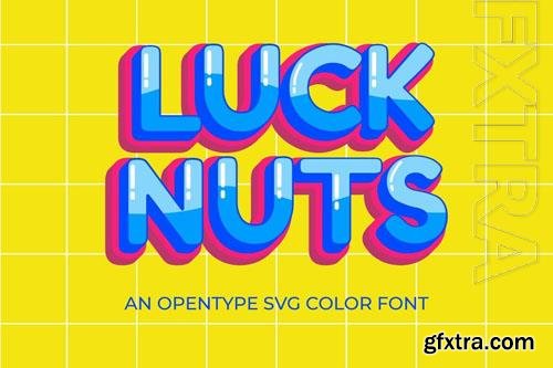 Luck Nuts font