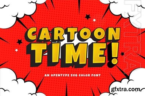 Cartoon time! font