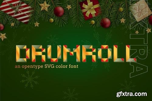 Drumroll font