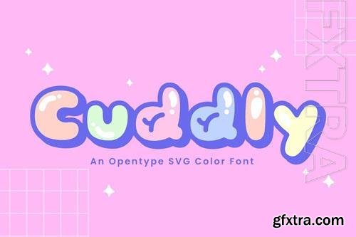 Cuddly font