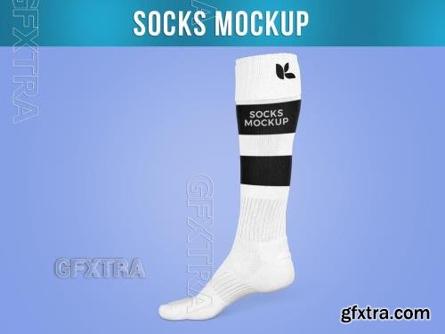 Long Socks Mockup Side View 544599573