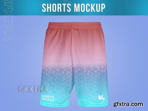 Shorts Mockup Front View 544599586